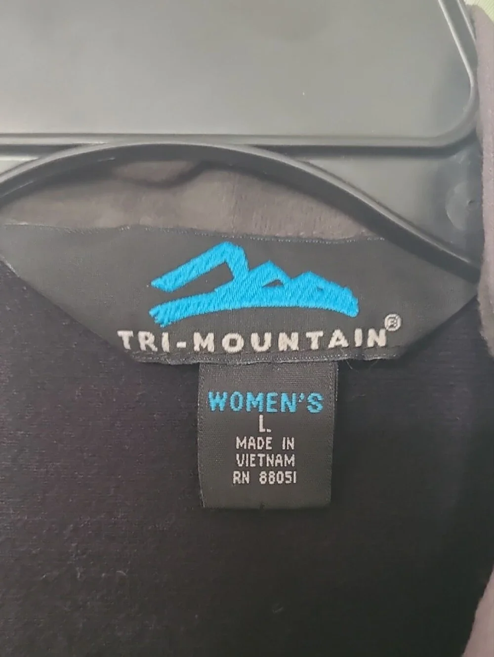 Black Jacket by Tri- Mountian - Lightweight Outdoor Layer